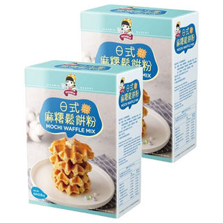 SIGNWIN 三得冠 日式麻糬鬆餅粉 外酥內軟 越嚼越Q 簡單方便 DIY, 600g, 2盒