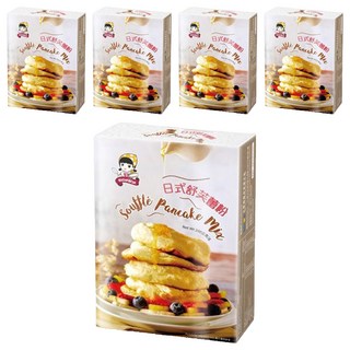 SIGNWIN 三得冠 日式舒芙蕾粉，口感鬆軟綿密，附使用說明 Set 2包入, 200g, 5盒