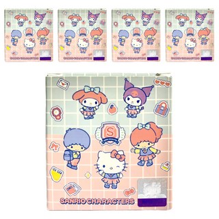 NIIMBOT 三麗鷗學院防水貼紙/熱感應紙 適用B21S/B1 高校女神 315片, 5個