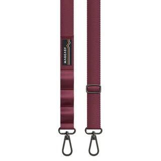 MAGEASY STRAP-STRAP CARD 90~150cm x 20 x 1.3mm, 復古紅, 1組