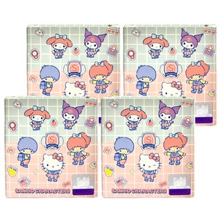 NIIMBOT 三麗鷗學院防水貼紙/熱感應紙 適用B21S/B1 高校女神 315片, 4個