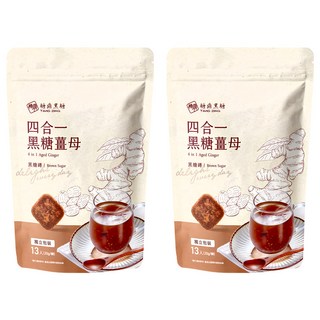 糖鼎 四合一黑糖薑茶, 30g, 13包, 2袋