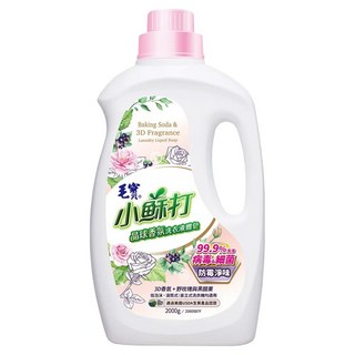 毛寶 防霉淨味小蘇打晶球液體皂 野玫瑰與黑醋栗香氛 99.9%有效抗菌, 2kg, 1瓶