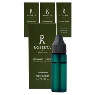 roberta di camerino 車用出風口芳香劑 小森林 補充包 7ml 1入, 4個