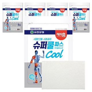 해피홈 슈퍼쿨파스, 5개