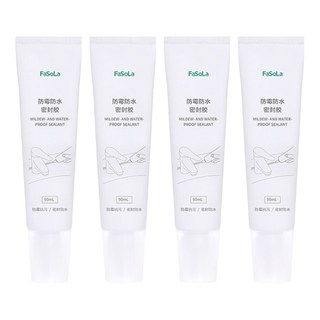 FaSoLa 縫隙防霉防水膠 90ml, 不易脫落, 強力黏合, 4條