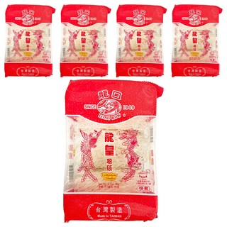 龍口 龍皇 粉絲 台灣製造 快煮, 90g, 5包