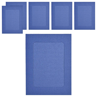 宇進產業 3500 Pr48 獎狀證書夾 22.5 x 30.5 cm, 深藍色, 6個