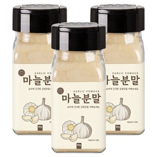 바른미각 마늘 분말, 3개, 60g