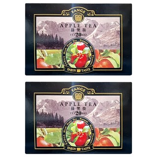 FANGS 方氏 蘋果茶, 2g, 20包, 2盒