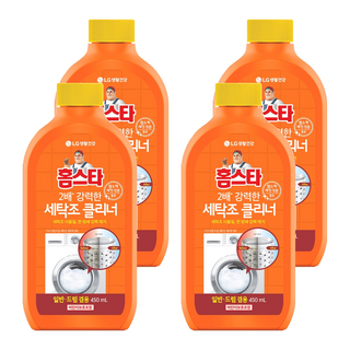 홈스타 퍼펙트 세탁조 클리너, 450ml, 4개