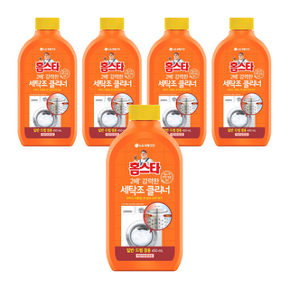 홈스타 퍼펙트 세탁조 클리너, 450ml, 5개