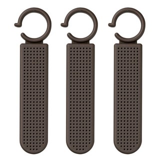 HONESTY 可吊掛珪藻土吸濕片 HO1995 S 棕色, 3片