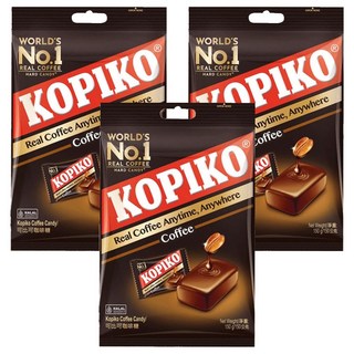 KOPIKO 可比可咖啡糖, 150g, 3袋