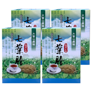 大雪山農場 七葉膽茶, 台灣原生種, 降火氣生津止渴, 4盒, 3g