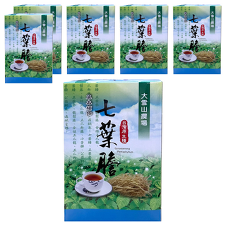 大雪山農場 七葉膽茶, 台灣原生種, 降火氣生津止渴, 6盒, 3g
