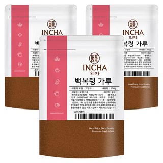 仁察白福靈粉, 200g, 3個