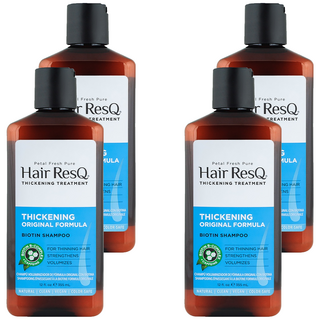 Petal Fresh 救髮B咖啡因洗髮精 稀疏髮質, 355ml, 4瓶