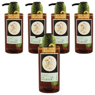 tsaio 上山採藥 嫩白水潤沐浴露 白茶, 430ml, 5瓶