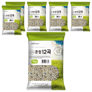 건강한밥상 국산 혼합 12곡, 1kg, 6개