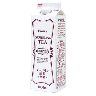 HOMER 伯爵紅茶 無糖, 1L, 1入