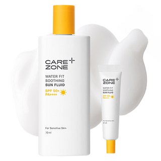 CARE ZONE 水感舒緩防曬液 70ml + 31ml 套組, 1個