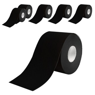 花芊 Flowers 黑色運動貼布 50mm x 5m, 6捲, 1入