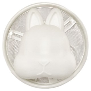 ECHO 洗衣綿絮收集網 約直徑10x19CM, 兔子, 1個