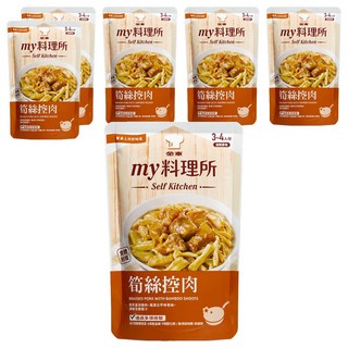 金車 my 料理所 筍絲控肉, 6包, 565g