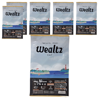 Wealtz 維爾滋 天然無穀寵物糧 化毛貓食譜 獨立小包裝 高肉類蛋白質 無穀低GI, 雞肉, 300g, 6袋