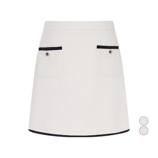 케네스레이디 여성용 메이블 포켓 트위드 스커트