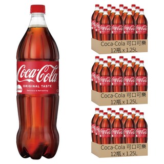 Coca-Cola 可口可樂, 1.25L, 36瓶