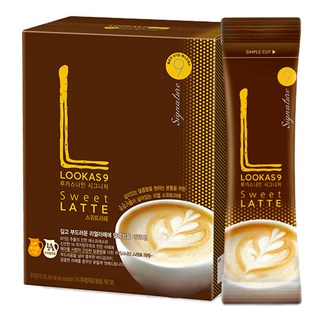 루카스나인 스위트 라떼 커피믹스, 16.7g, 30개입, 1개