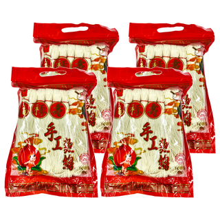 宏廣 福祿壽台灣手工麵線, 4包, 1.2kg