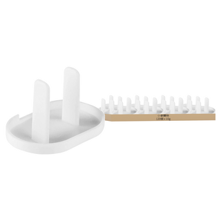 小麥購物 插座保護蓋 二孔 10g, 120個, 白色