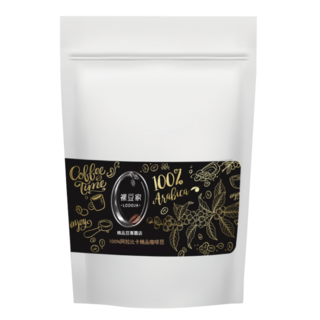 LODOJA 裸豆家 裸豆歐蕾中深培精品研磨浸泡式咖啡 100%阿拉比卡咖啡豆, 40g, 5包, 1袋