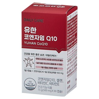 YUHAN 柳韓洋行 輔酶Q10 15g, 30錠, 1個