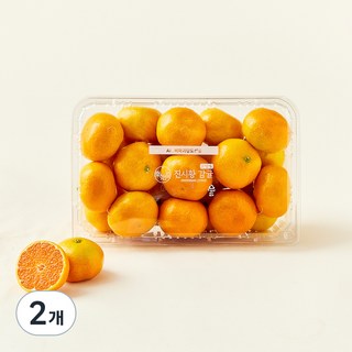 고당도 감귤, 1.5kg, 2개