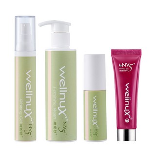 WellnuX 維妮舒 NV5青春白皙淨味緊實組, 私密肌膚專用清潔, 1組