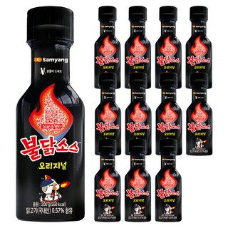 Samyang Foods 三養 Buldak 火辣雞肉風味辣醬, 200g, 12瓶