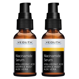 Yeouth 維他命B3玻尿酸精華液, 30ml, 2瓶