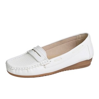 Rable 女款舒適超輕量鏤空樂福鞋