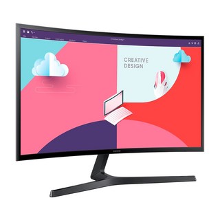 SAMSUNG 三星 24型 VA FHD 16:9 75Hz 曲面螢幕, S24C366EAC, 24吋