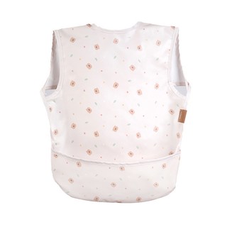 babyclo 嬰兒初期副食品穿戴式防水全身圍兜, 1個, 1入, 小熊米色