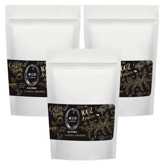 黃金曼特寧咖啡豆 半磅, 3個, 227g, 全豆咖啡（未研磨）