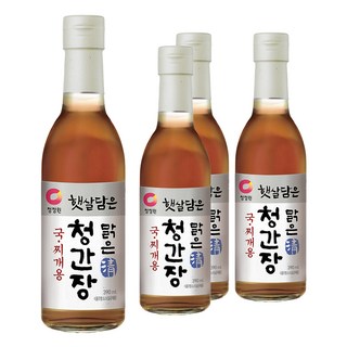 清淨園 白醬油 湯料理專用, 390ml, 4個