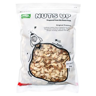Well Nut 自然杜萊 杏仁片, 1kg, 1個