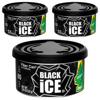 Little Trees 小樹香片 香氛罐, 黑鑽, 3罐