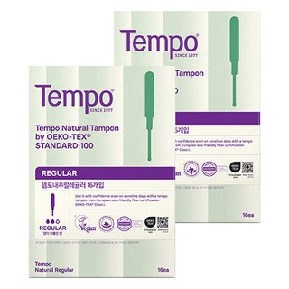 템포 내추럴, 16개입, 2개, 레귤러