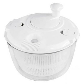 PEARL LIFE 珍珠金屬 手搖蔬菜脫水機, 白色, 1個